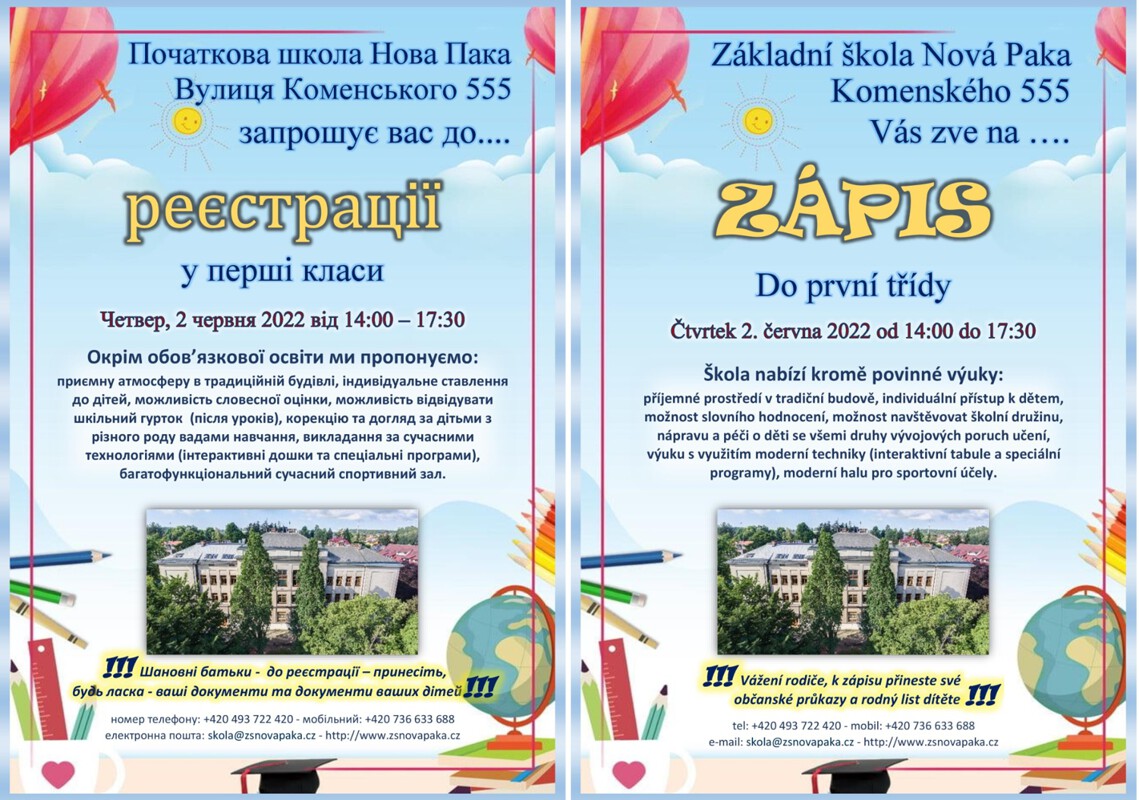 Zápis UA