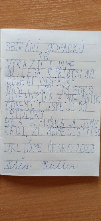 Ukliďme Česko 2023