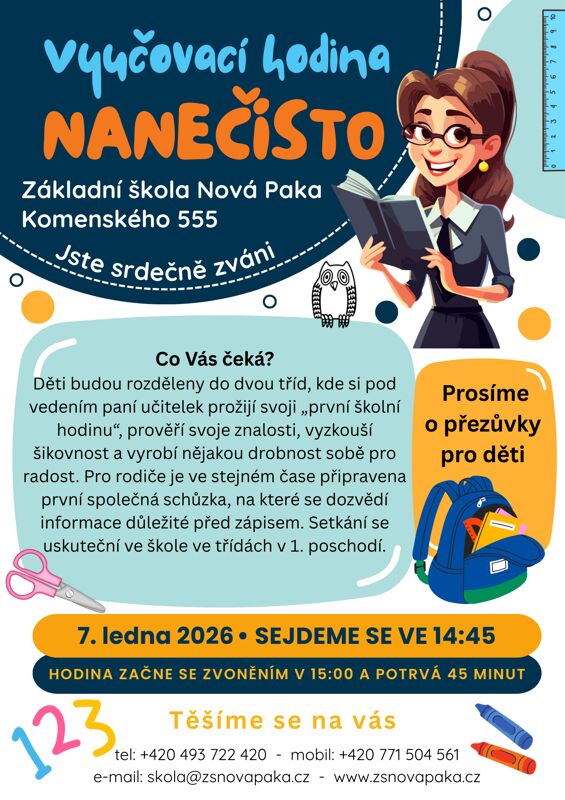 Hodina nanečisto 2026