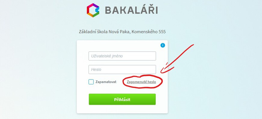 Problémy s bakaláři