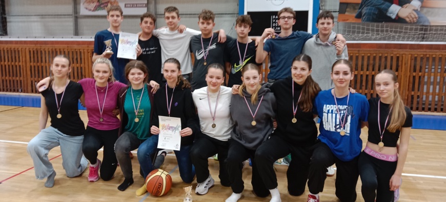 Medailová umístění v basketbalovém turnaji