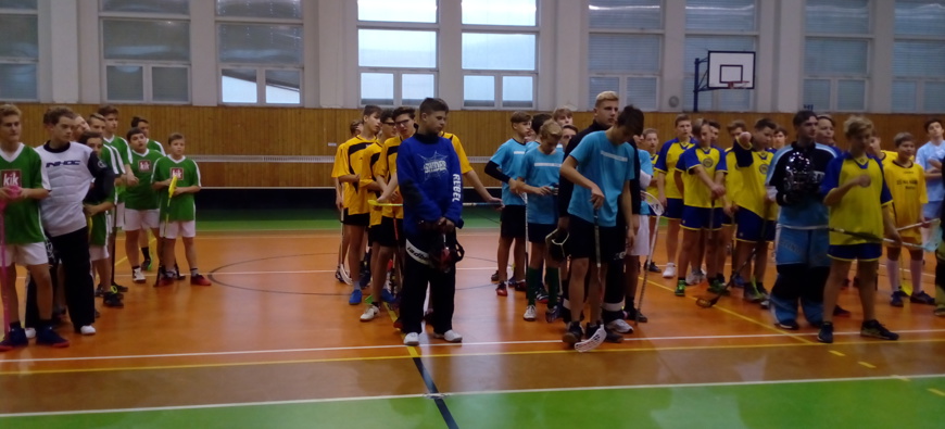 Okresní finále ve florbalu starších chlapců