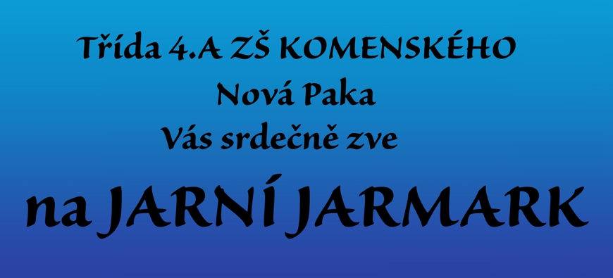 Bude jarmark!!! :-)