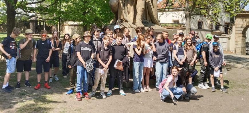 Exkurze šestých tříd na Vyšehrad