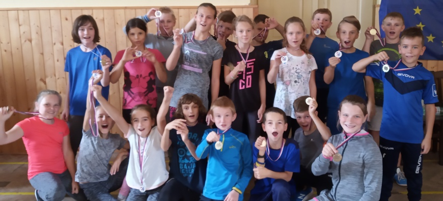 „Sportem za novým přátelstvím“  5.A