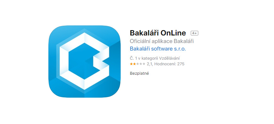 Bakaláři na iPhone